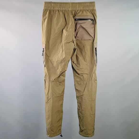 JOHN ELLIOTT Size 30 Olive Green Nylon Drawstring Casual Pants - Picture 3 of 6